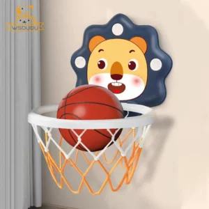 Mini Basketball Hoop Toy with Ball Pump Outdoor Indoor Sports Goal Play Game Suction Cup Adhesive Wall Stand Children Boys Gifts - Image 1