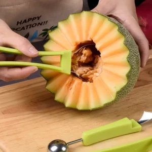 Melon Scoops Fruit Cutting Tool Watermelon Knife Slices Different Innovative Kitchen Utensils Accessorie Useful Things for Home - Image 3