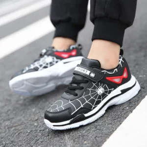 Luxury Kids Shoes Boys Sneakers PU Leather Children Sneakers 2023 New Fashion Casual Sports Tennis Shoes for Boy - Image 3