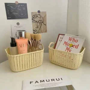 New Storage Basket Kitchen Storage Snack Box Bathroom Shower Frame Home Accessories - Image 5