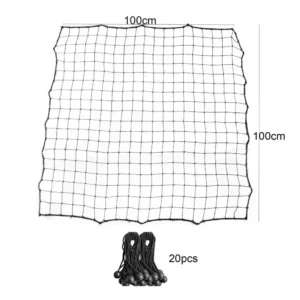 Soccer Rebounder Net with 20 Elastic Ropes Kickback Football Practice Net Target Goal Rebound Net Beginner Training Aid fútbol - Image 6