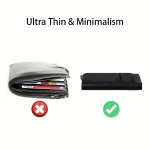 Automatic Flip Card Side Push Card Holder Sleeve Large Capacity 12 Cards Slot Metal Cards Box Men Credit Card Anti-theft Wallets - Image 5