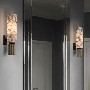 Modern Luxury Natural Marble Wall Lamp Living Room Bedside Bedroom Decoration LED Light Fixtures Vintage Sconce Home-appliance - Image 3
