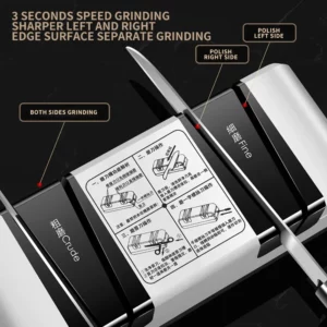Electric Knife Sharpener Multi-function Automatic Cut Sharpener For Slotted screwdrivers Scissors Knives Electric Fast Sharpener - Image 2
