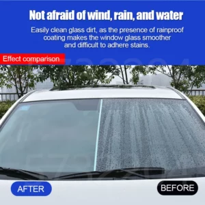 Cars Glass Anti-Rain Spray Auto Water repellent Coating Agent Waterproof Rainproof Anti-fog Glass Cleaner Auto Windshield Clear - Image 2