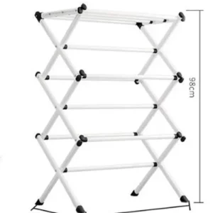 Floor Standing Clothes Rack Foldable Drying Rack Hangers For Clothes Towel Clothing Organizer Home Accessories - Image 5
