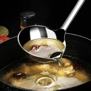 Stainless Steel Colander Spoon Soup Colander Kitchen Gravy Oil Soup Fat Separator Yogurt Oil Skimmer Spoon Kitchen Accessories - Image 5