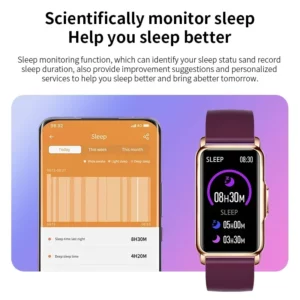 Xiaomi Smart Watch Women Men Bluetooth Connected Phone Music Fitness Sports Bracelet Sleep Monitor Man Smartwatch Women - Image 3