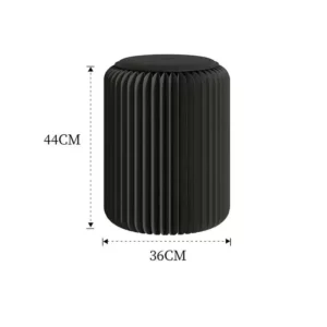 Living Room Folding Stool Paper Honeycomb Structure Chair Round Make up Dressing Stools Home Decor Stacked Portable Stool Simple - Image 6