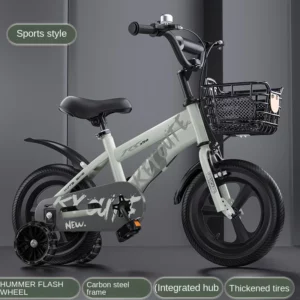 Cooya Children's Bicycles 12/14/16/18/20 Inch Hummer Wheels With Carbon Steel Frame For Easy Riding Suitable For 2-10 Years Old - Image 6