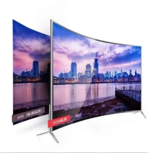 New Television 55 Inch Curved Smart Led TV 4K UHD LED Television Wifi Usb Video Fashion Design 55 inch smart tv 4k ultra hd - Image 2