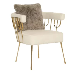 Luxury Design Living Room Chairs Nordic Balcony Dresser Ergonomic Living Room Chairs Arm Comfortable Fauteuil Salon Furniture - Image 4