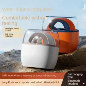Open Ear Air Conduction TWS Earphone Bluetooth-Compatible Wireless Headphone Panoramic Sound Sports Headset Ear Clip Earbuds - Image 2