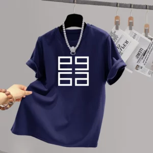 Women Chic Y2k Printed T-shirt Summer Loose Short Sleeve Casual Loose Tops Cotton Comfortable Vintage Pullovers - Image 3