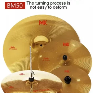 Donner Drum Set 5 Drums 4/3 Cymbals Jazz Drums 6-Ply Maple + 4-Ply Poplar Adult & Child Drum Kit Includes Cymbal Stands - Image 6