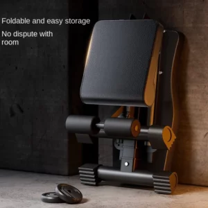 Cross Life Dumbbell Stool Home Fitness Chair Bench Press Sit Up Assist Equipment Men Barbell Bird Folding Multifunctional Stool - Image 2