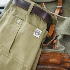 Maden Vintage Big Pocket Cargo Shorts Men's Amekaji Casual P37 Short Pants Summer Plain 100% Cotton Tactical Shorts - Image 4