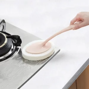 1Pcs Portable Toilet Brush Multifunction Sponge Long Handle Bathtub Floor Home Cleaning Bathroom Cleaning Brush - Image 2