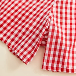 Fashion Pure Cotton Plaid Women's Shorts Casual Underwear Home Use Sexy Slim Fit Wide Leg Pants Breathable Bright Briefs Outdoor - Image 5