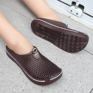 Casual Non Slip Slippers Open Toe Men Shoes For Indoor Outdoor Beach Shower Spring And Summer Casual Innovative Design Shoes - Image 2
