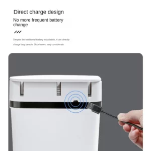 XIAOMI Smart Trash Can Automatic Sensor Garbage Can For Bathroom Kitchen Garbage Cube Living Room Recycle Bins - Image 4