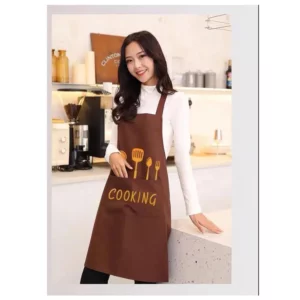 Kitchen Household Cooking Apron Men Women Oil-Proof Waterproof Adult Waist Fashion Coffee Overalls Apron Kitchen Accessories - Image 5