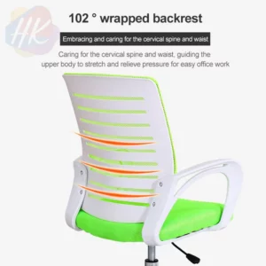 Commercial Furniture Training Chair Conference Metal Middle Back Chair Wholesale Meeting Room Office Training Chair - Image 3