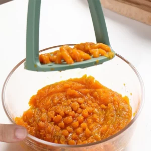 Hand Potato Masher Useful Soft Grip Potato Press Crusher PP Manual Potato Masher - Image 2