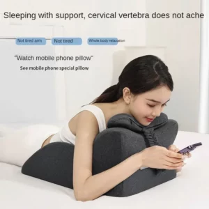 Multi functional mirror pillow, soothing, sleeping, playing with mobile phones, reading - Image 3