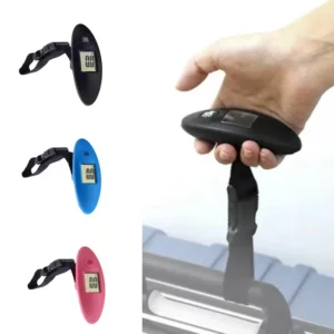 Mini LCD 40kg/100g Digital Electronic Luggage Scale Portable Suitcase Scale Handled Travel Bag Weighting Fish Hook Hanging Scale - Image 3