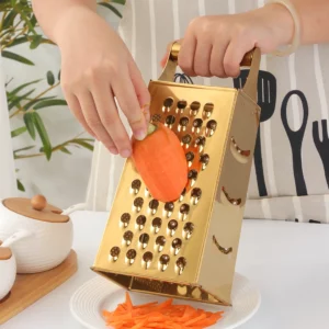 Stainless Steel Multi Functional Vegetable Cutters Grater For Carrots Potato Slicer Kitchen Tool Ginger Garlic Grinding Grater - Image 3