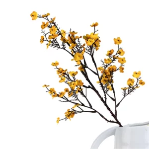 Artificial Flowers Cherry Blossoms Baby's Breath Gypsophila Fake Flowers DIY Wedding Home Vase Decoration Faux Flowers Branch - Image 3