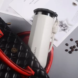 350/500ML Stainless Steel Coffee Mug Insulated Water Cup Portable Double Wall Vacuum Flask Leak-Proof with Lid Travel Coffee Cup - Image 4