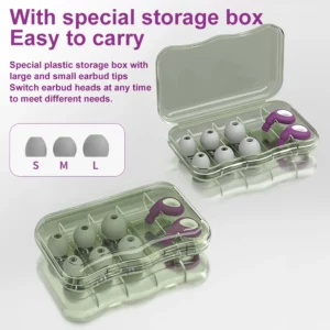 1 Set Ear Plugs For Sleeping Tapones Para Dormir Noise Reduction Waterproof Swimming Ear Plug Protection Oordopjes Earplugs Set - Image 3
