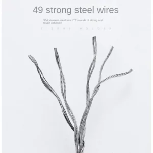 Retractable Clothesline Stainless Seel Pull-Out Clothes-Drying Machine Rope Space-Saving Clothes Drying Rack For Household - Image 3
