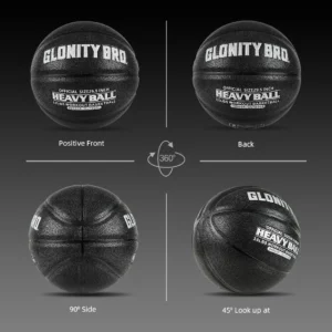Aggravated Basketball 3lbs Size 7 Indoor Outdoor Special Training Heavy Ball for Improving Ball Handling Dribbling Passing Skill - Image 5