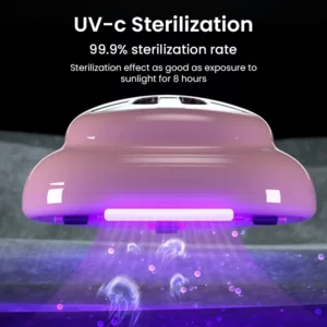 Ultraviolet Mite Removal Instrument 10000PA Vacuum Cleaner Cordless Handheld Vacuum For Home Mattress Sofa Detachable Filter - Image 5