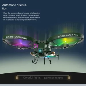 Mini remote-controlled helicopter EO-29 Scorpion Four Axis UAV Six Channel Fixed Wing Model Remote Control Aircraft Toy - Image 4