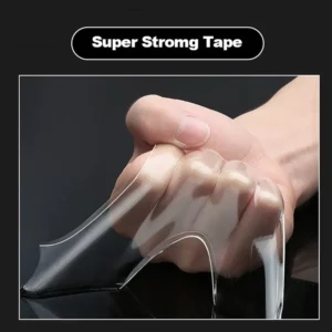 Nano Tape Super Strong Double-Sided Adhesive Tape Transparent Reusable Waterproof Tapes Heat Resistance Bathroom Home Decoration - Image 4