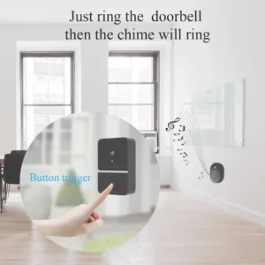 Wireless Doorbell WiFi Outdoor HD Camera Security Door Bell Night Vision Video Intercom Voice Change For Home Monitor Door Phone - Image 4