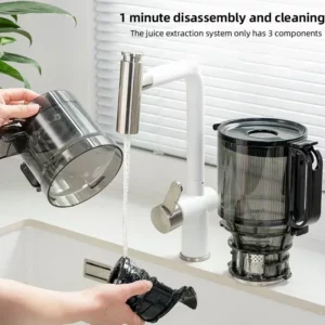 new models Juicer large caliber new household juicer juice residue separation portable fruit and vegetable multifunction - Image 5