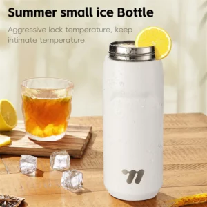 WEST BIKING Stainless Steel Insulated Sports Water Bottle 550ml Cycling Fitness Vacuum Cup Gym Portable MTB Bike Thermal Bottle - Image 3