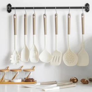Cooking Tool Sets Non-toxic Cooking Baking Kitchen Tools Utensils Silicone Shovel Spoon Scraper Brush Spade Whisk Turner - Image 2