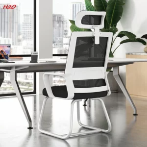 H2O House Office Chair Dormitory Chair Sedentary Backrest Chair Mahjong Chair Wholesale Mesh Body Computer Chair Plastic Hot New - Image 2
