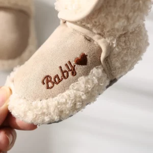 Warm Infant Toddler Crib Snow Boots Soft Comfortable Infant Girls Boys Anti-Slip Socks Slipper Newborn Baby Shoes - Image 3