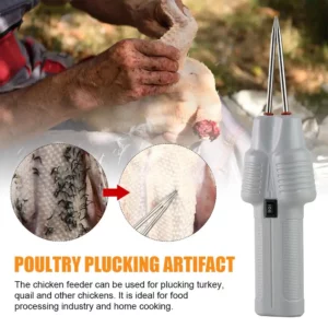 Electric Hair Removal Tool For Chicken, Duck And Goose Handheld Poultry Tweezers Pig Hair Clip Hair Removal Tool Waterproof - Image 3