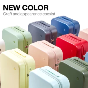 Mixi Puristic Design Travel Luggage Rolling Wheel Hardside Women Suitcase Men Trolley Case 16 20 Carry On/Big 22 24 26 28 Inch - Image 4
