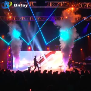 1500W/3000W LED Stage Fog Smoke Machine DMX Control Vertical Gas Column Haze Machine for DJ Disco Nightclub Wedding Dance Show - Image 5