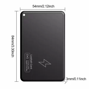 New Wireless Charging Tracking Location Wallet Tracker Card Waterproof GPS Locator Work with Apple Find My App Bluetooth Tracker - Image 6