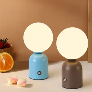 Nordic Led USB Multi-color Table Lamp Touch Rechargeable Dimming For Home Bedroom Bedside Bar Coffee LED Decorative Table Light - Image 3